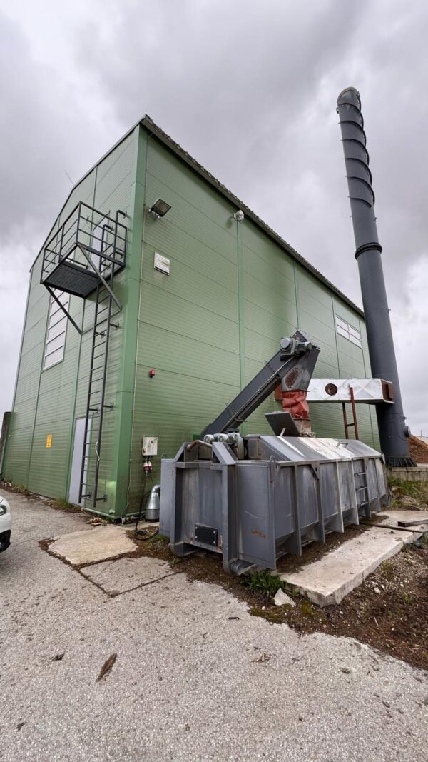 Biomass boiler plant