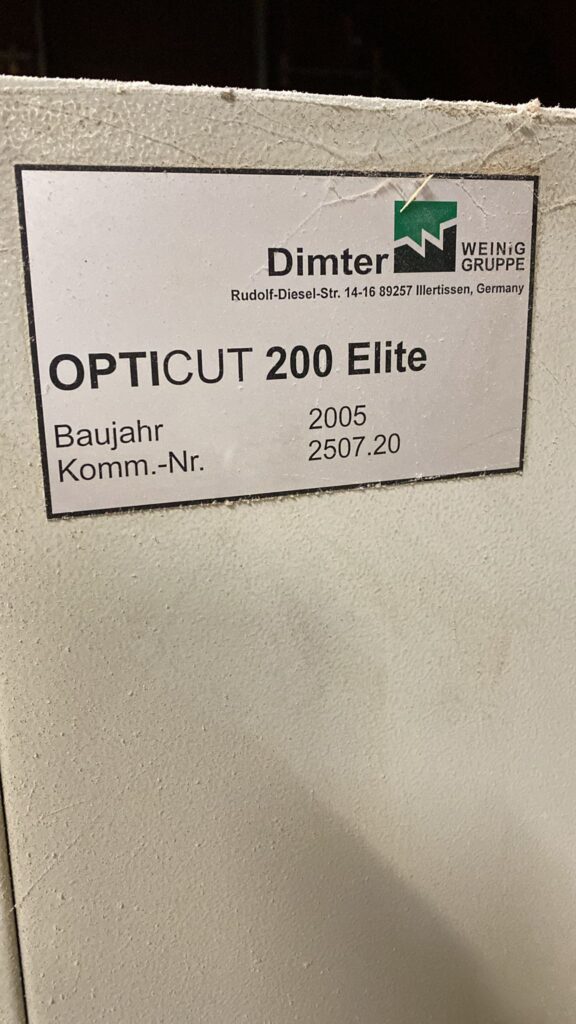 Optimizēta šķērsgriezuma līnija Weinig Opticut 200 Elite - Image 15