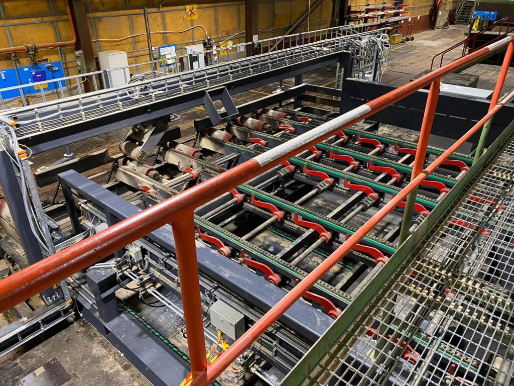 Board feeding system Jacksteel
