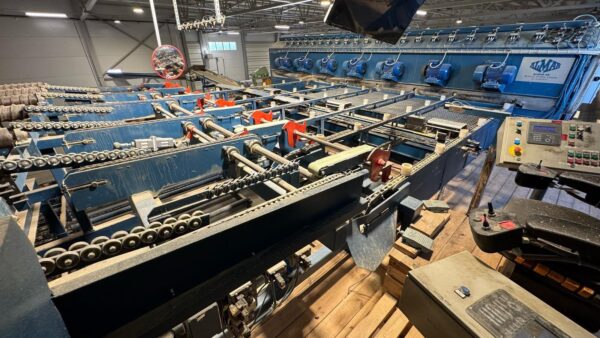 Dry board sorting line Almab