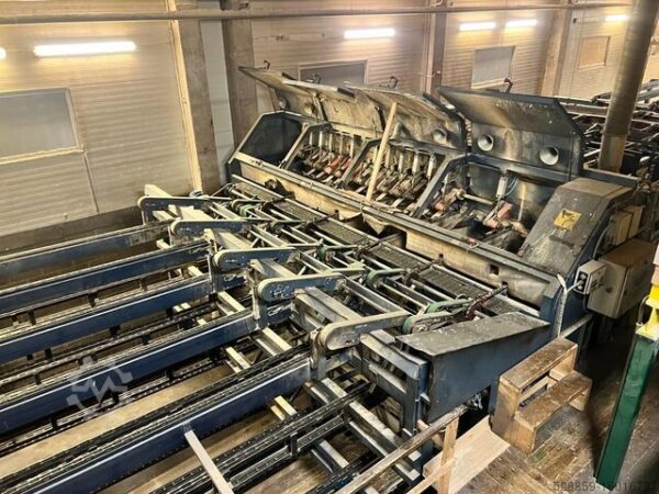 Horizontal board sorting line Almab