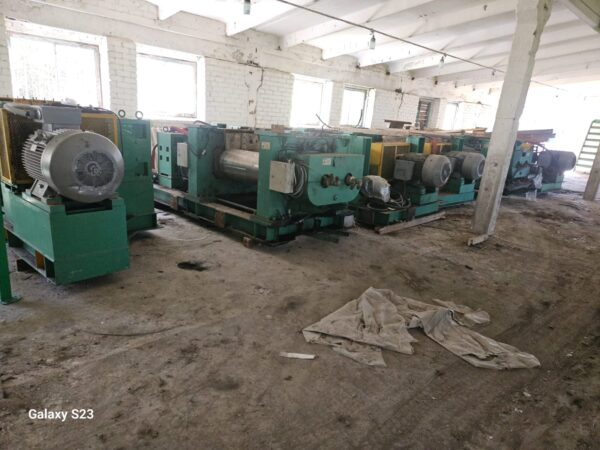 Смесительная мельница для резины и пластика XK400×1000