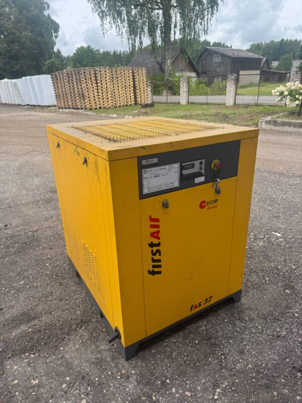 FirstAIR FAS37 skrūves gaisa kompresors, 37 kW